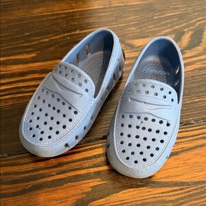 Kids Blue Slip-On Sandals
